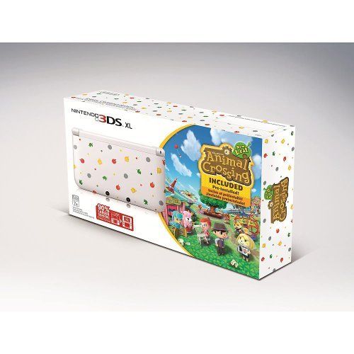 Nintendo 3DS XL ("O3DS XL") SPR-001 - Animal Crossing: New Leaf Edition (White) [Retail Pack / Complete Set]