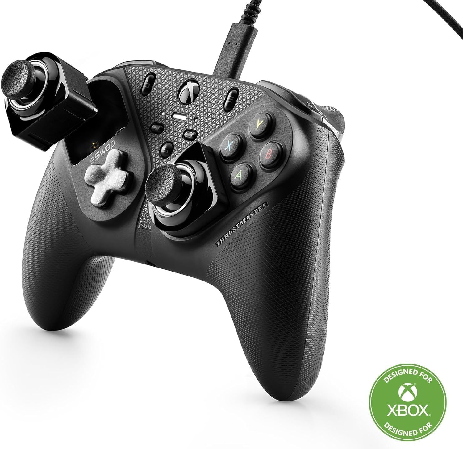 Controller for Xbox Series S|X & One - eSwap S Pro Wired Controller - Black (Thrustmaster) [Retail Pack] (used)