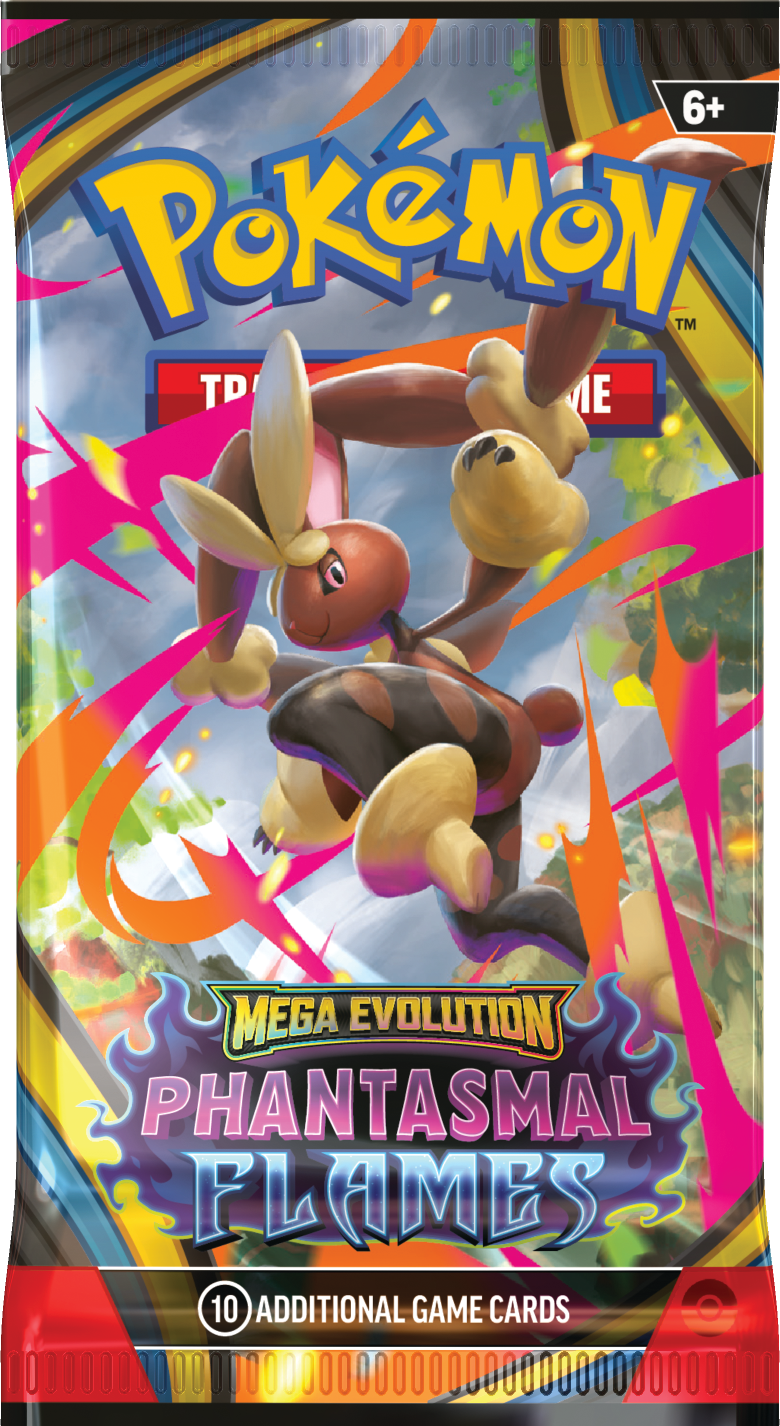 Pokemon TCG: Mega Evolutions Phantasmal Flames Blister