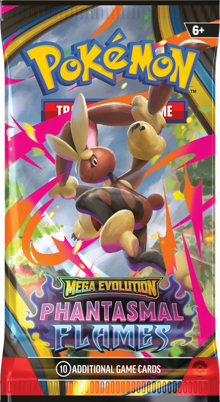 Pokemon TCG: Mega Evolutions Phantasmal Flames Blister