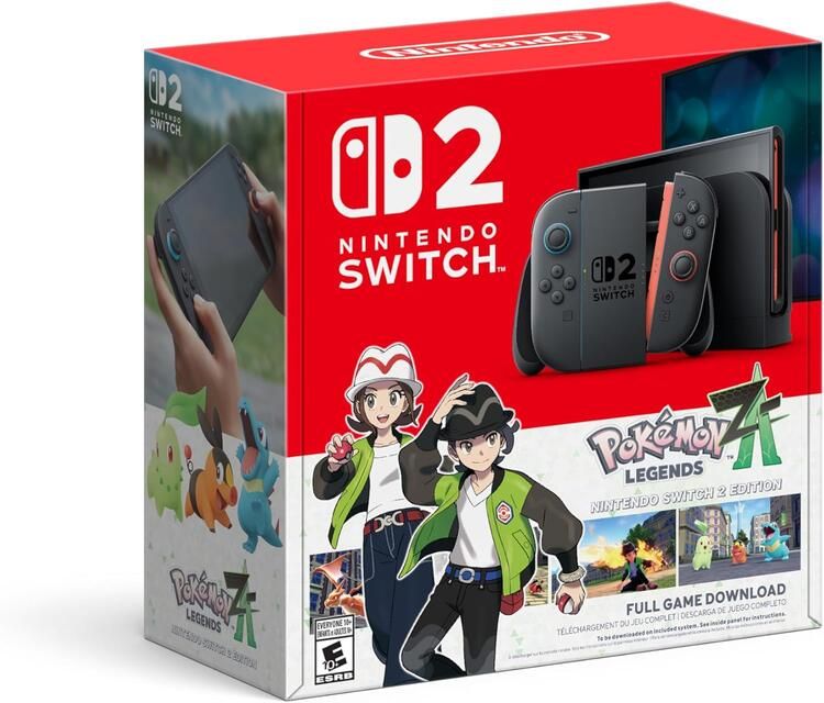 Nintendo Switch 2 BEE-001 - Black: Pokémon Legends Z-A: Switch 2 Edition