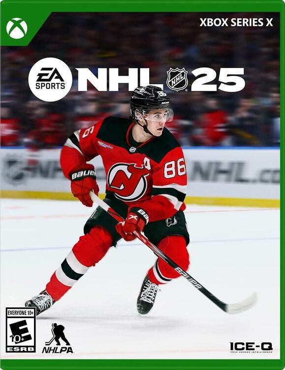 NHL '25 [US Print Jack Hughes Devils Cover] (used)