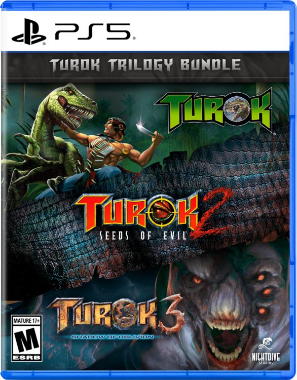 Turok Trilogy Bundle [White Label / Complete, Digital Manual]