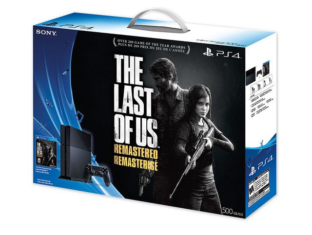 PS4 1115A LOW FW 500GB HDD New TIM - Jet Black: Digital Voucher Bundle: TLoU Remastered (CAN Test Market Ver.) [Retail Pack / Complete Set] (used)