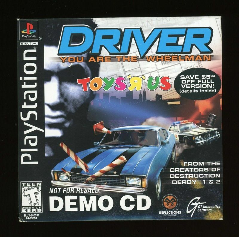 Driver (1999 Video Game) – DEMO Disc [Black Label / Disc Only] (used)