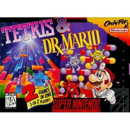 Tetris &amp; Dr. Mario [Player's Choice] (used)