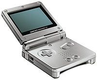GameBoy Advance SP AGS-001 - Platinum (Silver) [Retail Pack / Complete Set] (used)