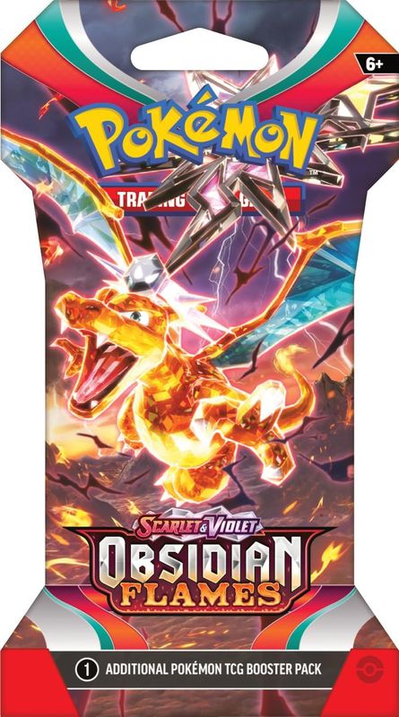 Pokemon TCG: Scarlet & Violet Obsidian Flames Sleeved Booster