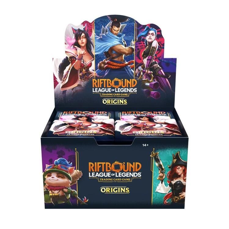 Riftbound: League of Legends TCG – Series 1 OGN Origins – Booster Box Sealed 24-Pack Set