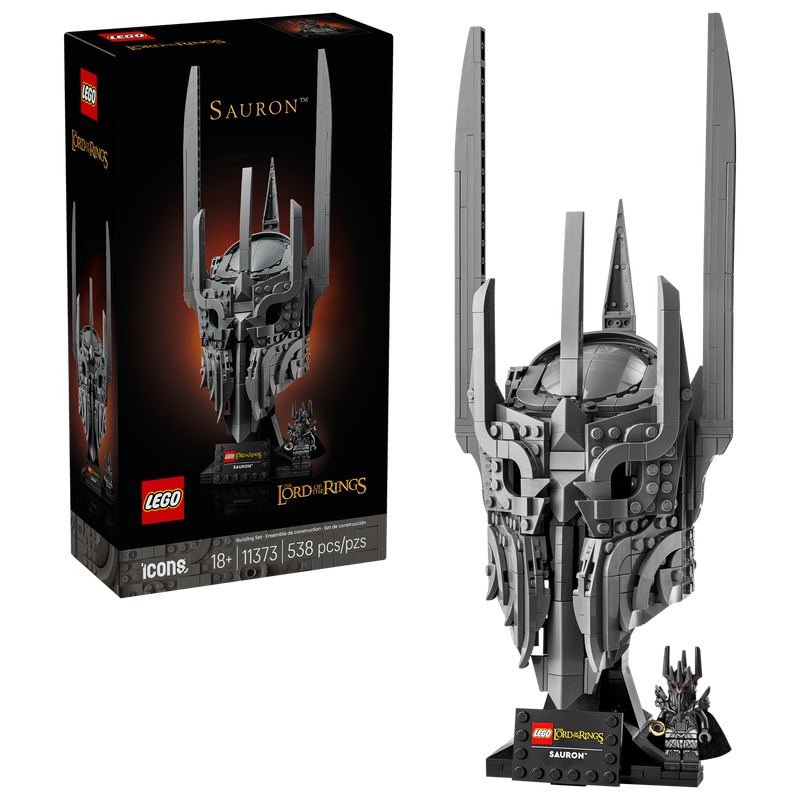 LEGO The Lord of the Rings: Sauron's Helmet - 11373 538pcs Ages 18+