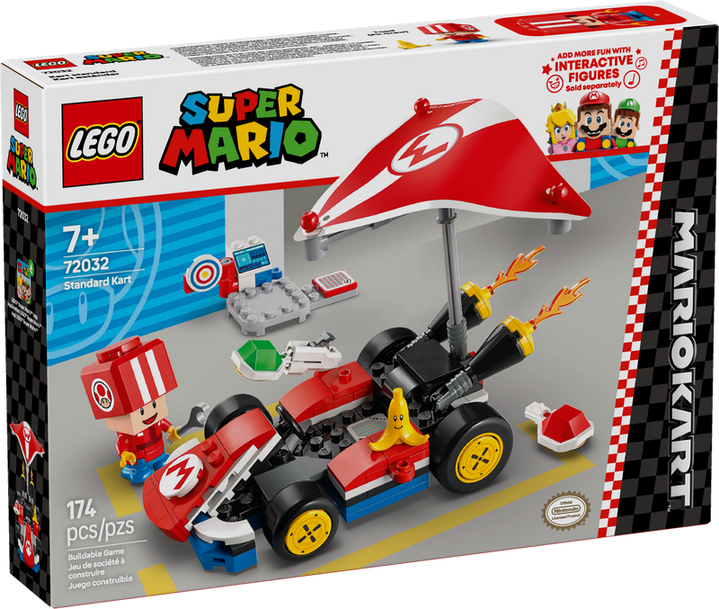 LEGO Super Mario – Standard Kart 72032 174pcs Ages 7+