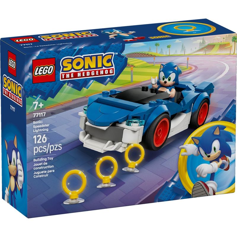LEGO Sonic the Hedgehog – Sonic: Speedster Lightning 77117 126pcs Ages 7+