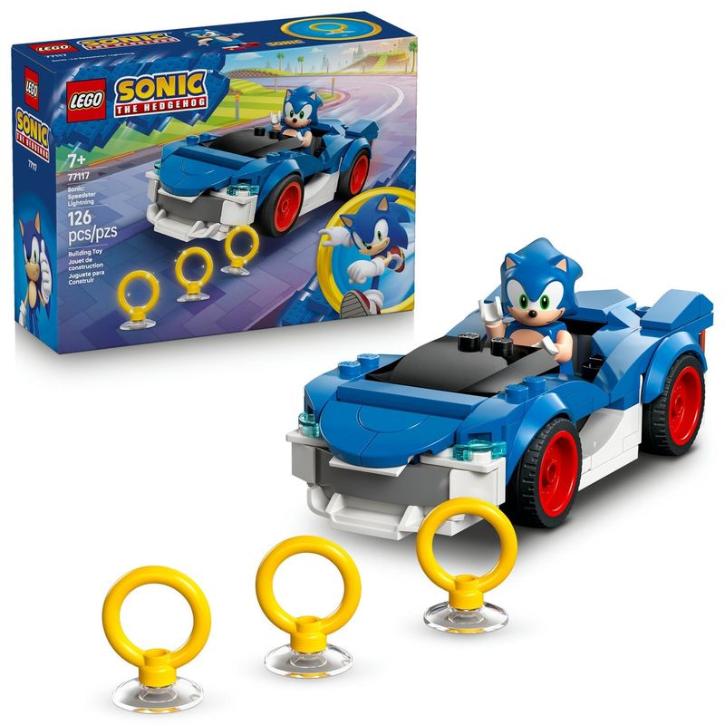 LEGO Sonic the Hedgehog – Sonic: Speedster Lightning 77117 126pcs Ages 7+
