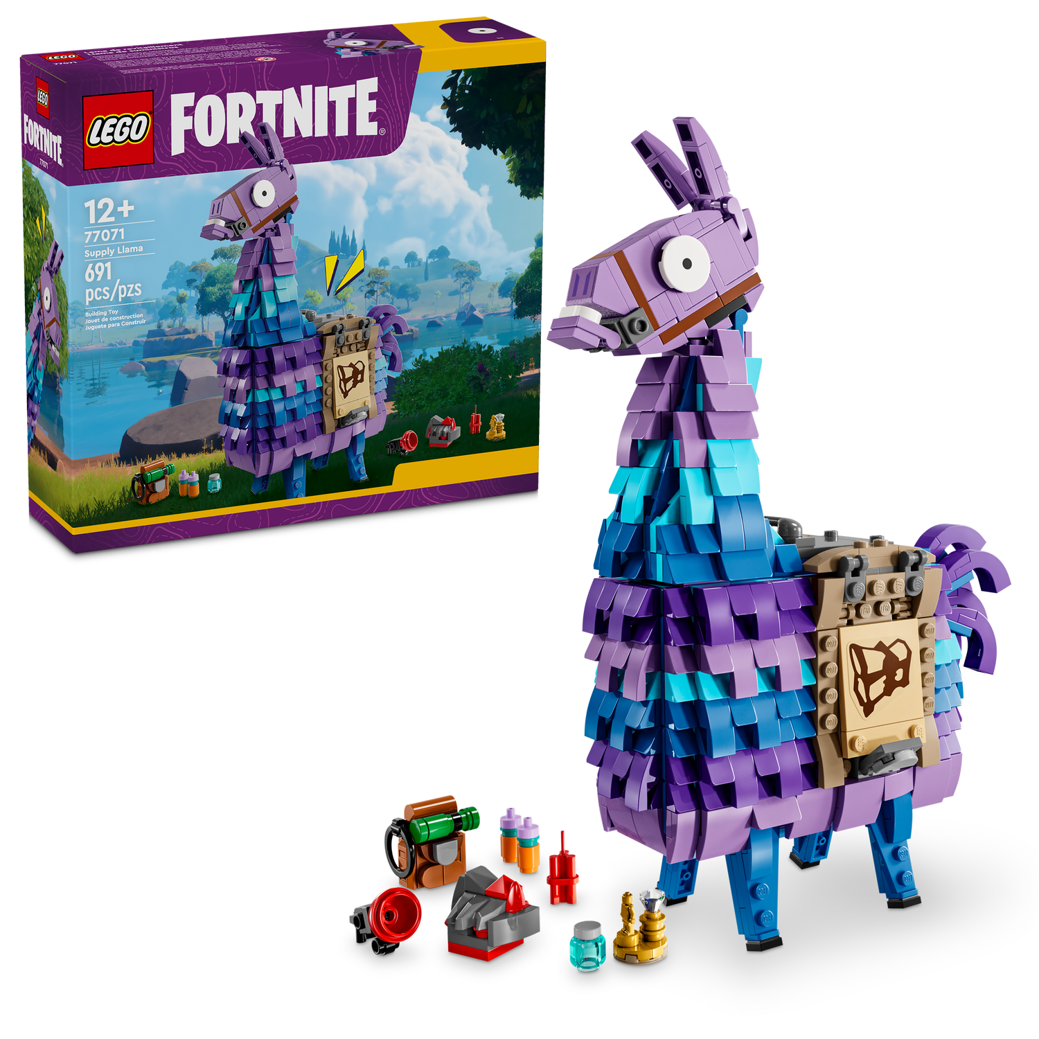 LEGO Fortnite – Supply Llama 77071 691pcs Ages 12+