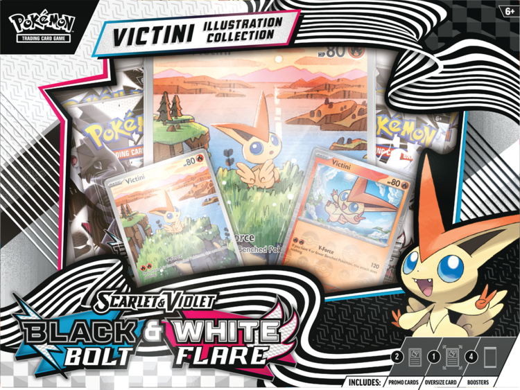 Pokémon Unova Victini Illustration Collection