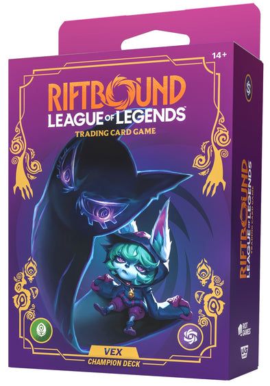 Riftbound: League of Legends TCG - Unleashed Champion Deck (Vex)