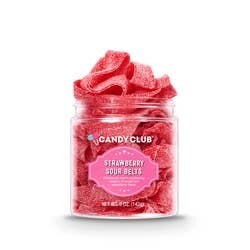 Candy Club Strawberry Sour Belts Candy