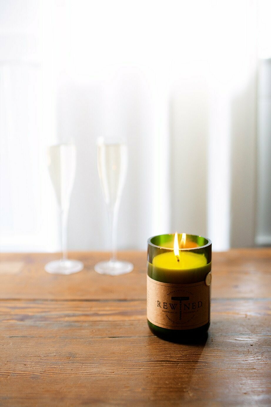 Rewind Candle Champagne