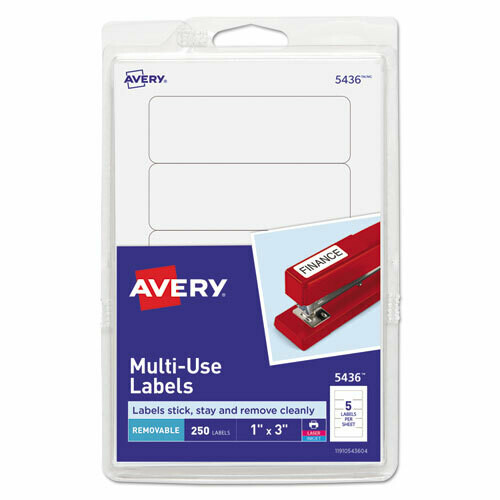 Avery Multi use Labels - 1x3