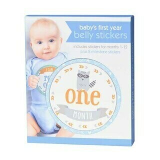 Baby Belly Stickers - Boy