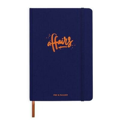 Blue Notebook - affairs