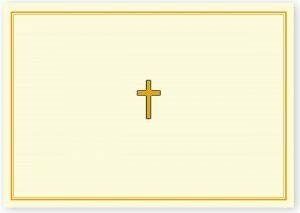  Peter Pauper Boxed Note Cards -cross