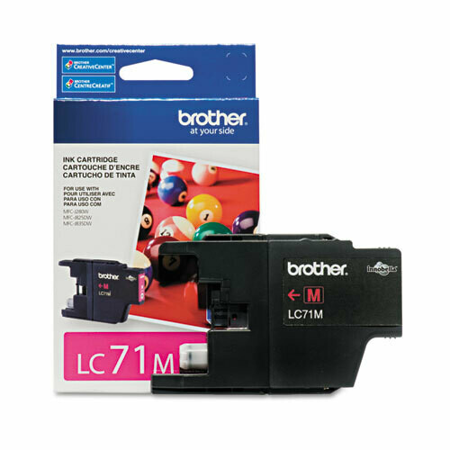Brother LC 71 Magenta Cartridge