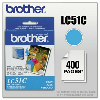 Brother LC51 Cyan Cartridge