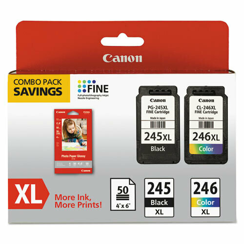 Canon 245/246xl Combo Pack Ink Jet Cartridges