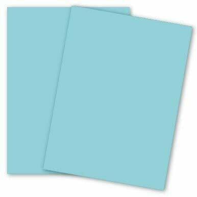Domtar Blue Paper - 65lb. Card Stock