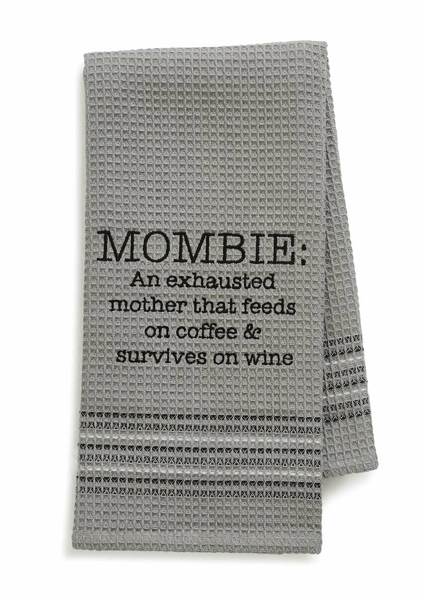 Dish Towel-Mombie