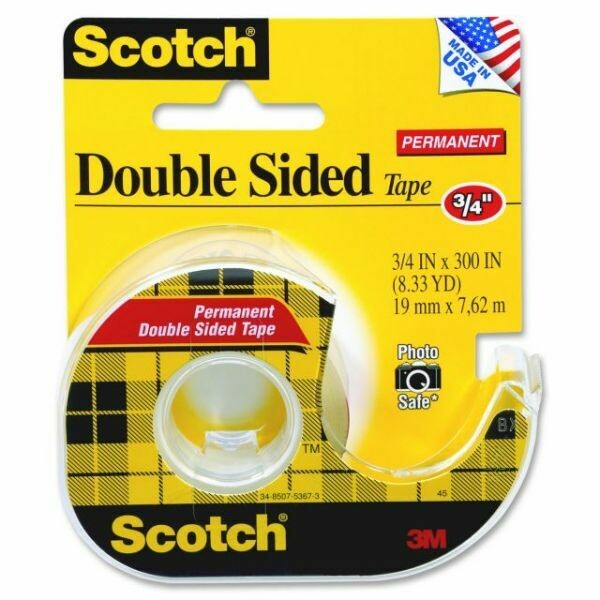 Scotch Double Sided Tape on dispenser