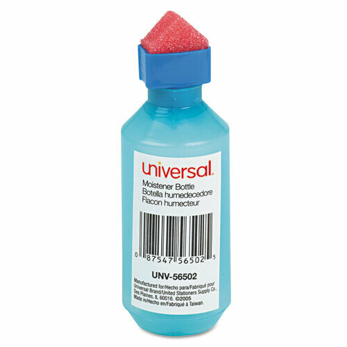 Squeeze Bottle Envelope Moistener, 2 oz, Blue
