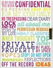 For My Eyes Only Locking Journal
