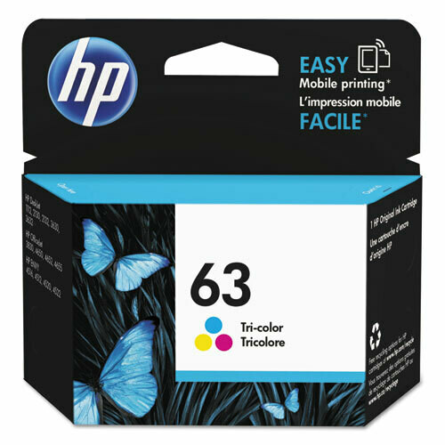 Hp 63 Color Ink Cartridge