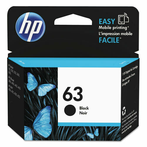 Hp 63 Black Ink Cartridge