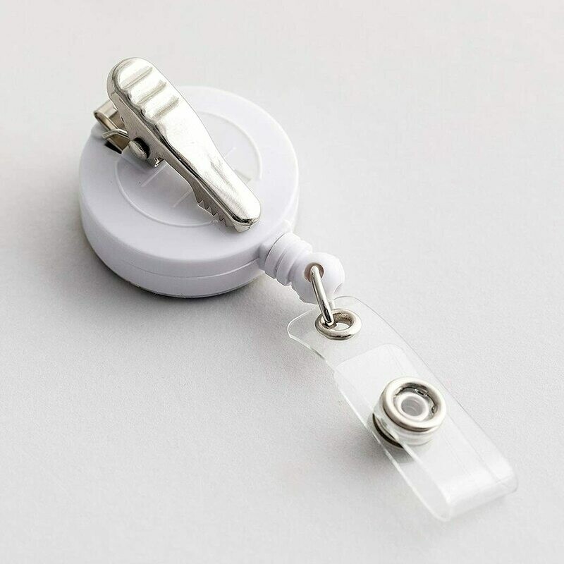Mary Square Retractable ID Badge Reel