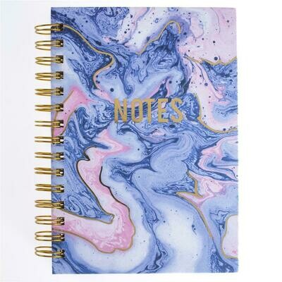 Graphique Journal - Blush And Blue Marble