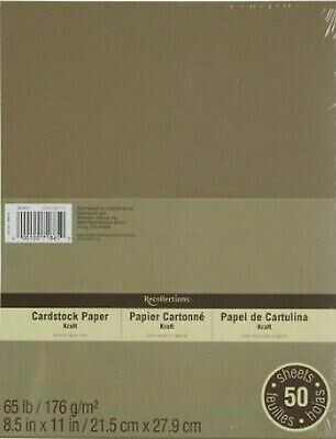 Recollections Kraft Cover 65lb paper