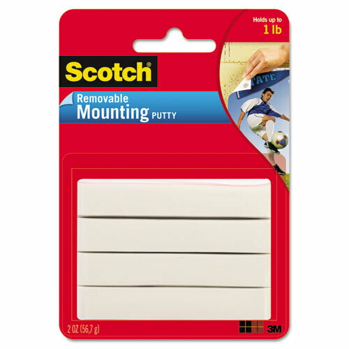 Scotch Removable Mounting Putty, 2oz.
