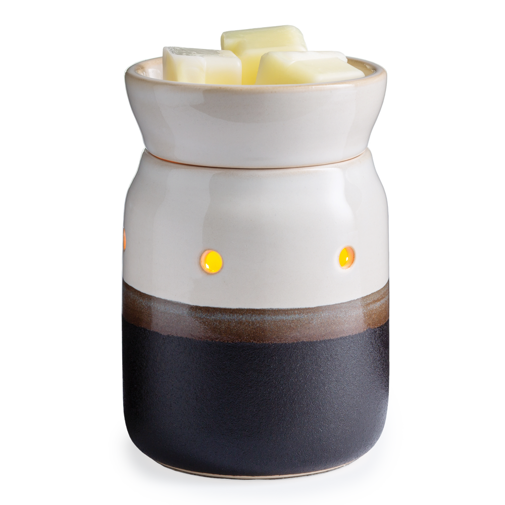 Candle Warmer, Midsize - Ivory &amp; Iron