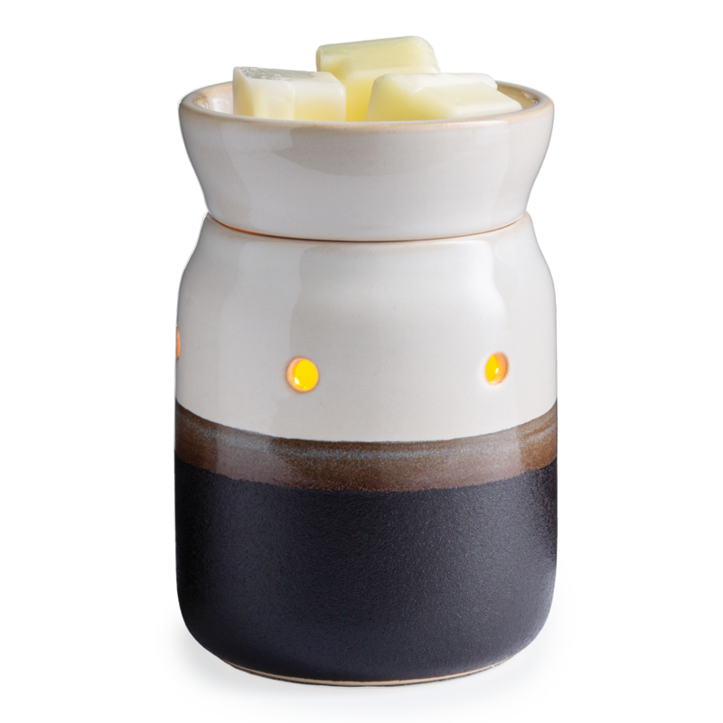 Candle Warmer, Midsize - Ivory &amp; Iron