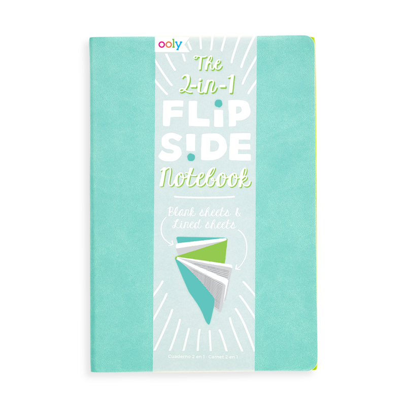 The 2 in 1 flipside notebook - Teal
