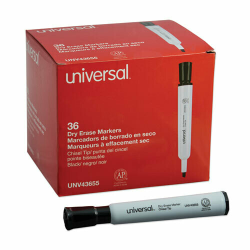 Universal Dry Erase Markers - Chisel Tip