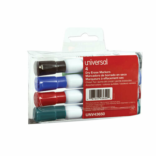 Universal Dry Erase Marker Set - Bullet Tip