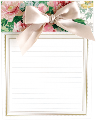 Anna Griffin Floral Notepad