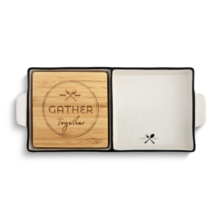 Demdaco Gather Together, 2 in 1 Serving Dish