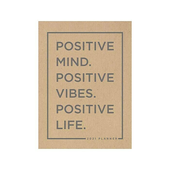 Positive Mind Kraft Monthly Planner