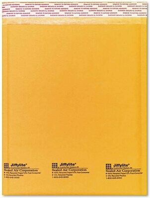 Sealed Air Jiffylite® Self-Seal Bubble Mailer, Golden Brown, 8 1/2 x 12 10/Pack