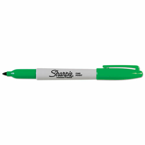 Sharpie Marker - Green Fine